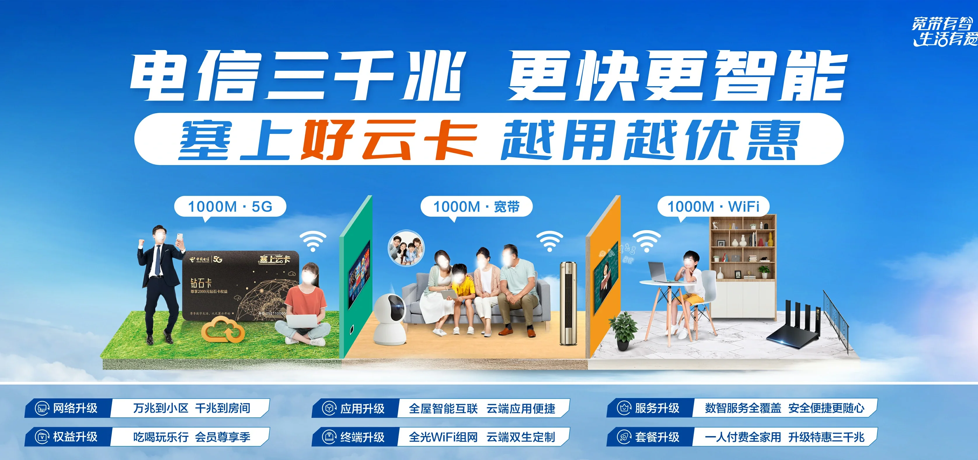 中国电信 衡东县电信宽带 宽带套餐
